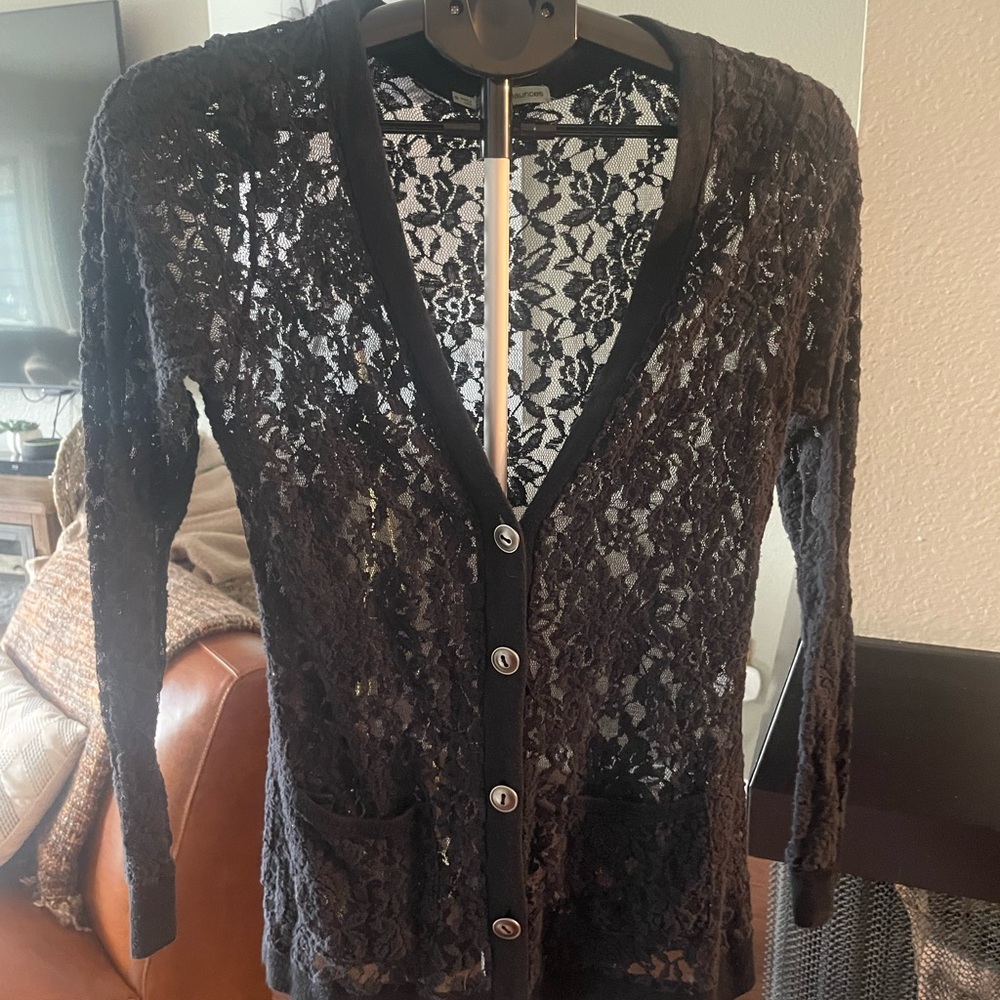 Maurice’s lace cardigan